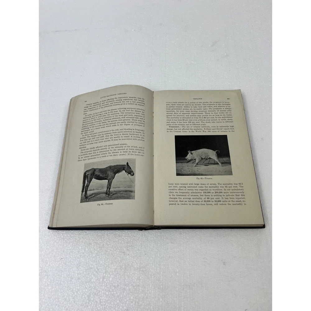 The Practice of Veterinary Medicine by D. H. Udall 1943 4th Ed HC cattle disease